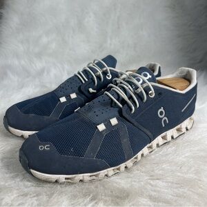 On Cloud CloudTec Running Sneakers Navy White Men’s Size 9.5 US (EU 43)